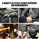 3 Jaw Engine Oil Filter Removal Wrench Tool -1/2" & 3/8'' Drive 65mm-110mm 3 Leg