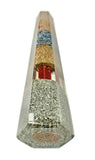 Kyanite Orgonite Obelisk Generator Crystal Orgone EMF Protection Energy