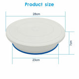 170Pcs Cake Decorating Kit Turntable Rotating Baking Flower Icing Piping Nozzles