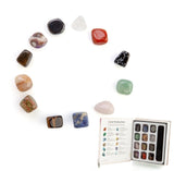 Crystal Healing Spiritual Wellness Kit Gemstones Mixed Gift Box