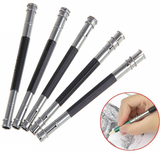 4x Pencil Extender Lengthener Holder Adjustable Art Tool Double Head Tool 13.5cm