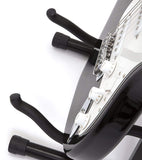 Portable Folding A Frame Acoustic Guitar Stand Electric Classical Bass Black