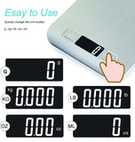 Electronic Digital Stainless Steel Kitchen Postal Scale Scales 5kg/0.1g