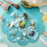Transparent Jewelry Small Storage Book And Reclosable Zip-lock Bags Plastic