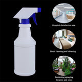 3x Spray Bottle Water Garden Plant Flower Trigger Plastic Dispenser White 500ml