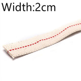 Flat Cotton Oil Lamp Lantern Wick For Kerosene Burner Lighting Pratical 4.5m x 2cm