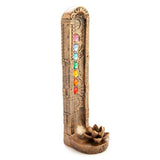 Incense Burner Stick Holder Copper Chakra LotusHome Decor