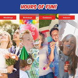 2pc Magic Bubble Kit Outdoor Garden Toy Game Children Wand Blower Maker