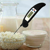 Digital Food Thermometer Probe Temperature Kitchen Cooking BBQ Meat Jam Black