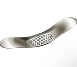 2PK Kitchen Garlic Press Stainless Steel Crusher Rocker Rocking Mincer Squeezer