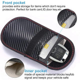 Car Key Signal Blocker Case Faraday Cage Fob Pouch Keyless RFID Blocking Bag