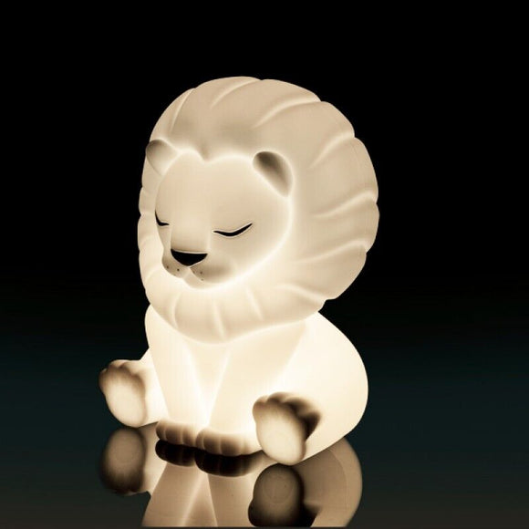 Lion Touch Sensitive Rechargeable LED Night Light Kids Decoration Table Lamp