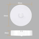 Motion Sensor LED Night Light Body Induction Lamp USB Rechargeable Wall Mount