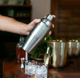 Stainless Steel Cocktail Professional Bartender Cobbler Design Shaker 550ml