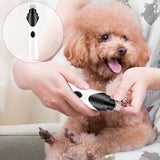 Pet Clippers Dog Cat Nail Claw Grooming Grinder Trimmer Electric Nail File