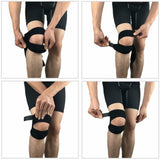 Knee Strap Dual Action Open Patella Knee Brace Support Strap Sports Exercise