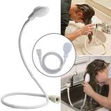 Pet Shower Spray Hose Single Tap Sink Bath Washing Holder Dog Head Attachment