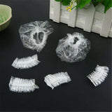100PCS Bath Clear and Disposable for Dyeing Hair Salon Waterproof Ear Cover