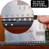 Guitar String Action Ruler Guitar Accessories Gauge Bass Mandolin Luthier Tools