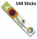 Tibetan Flowers Incense Green Tree Fragrance 12 Packets - 144 Sticks