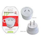2x Universal Travel Power Adapter Australia AU NZ to USA Canada Japan Mexico