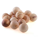 32x Natural Cedar Moth Balls Jasmine Scented Non-Toxic Wardrobe Drawer Clothes
