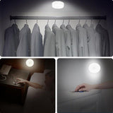 Motion Sensor LED Night Light Body Induction Lamp USB Rechargeable Wall Mount