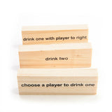 Tipsy Tower Drinking Game Set Party Fun Drink Group Friends Shot Glasses