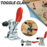 4x Holding Capacity Quick Release Hand Tool Toggle Clamp Horizontal 220Lb