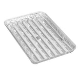 8pcs Aluminium Foil Grill Roast Baking Oven Tray PDQ BBQ 34x22x3cm