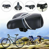 Wide Big Bum Bike Bicycle Saddle Seat Comfort Cruiser Extra Sporty Soft Pad