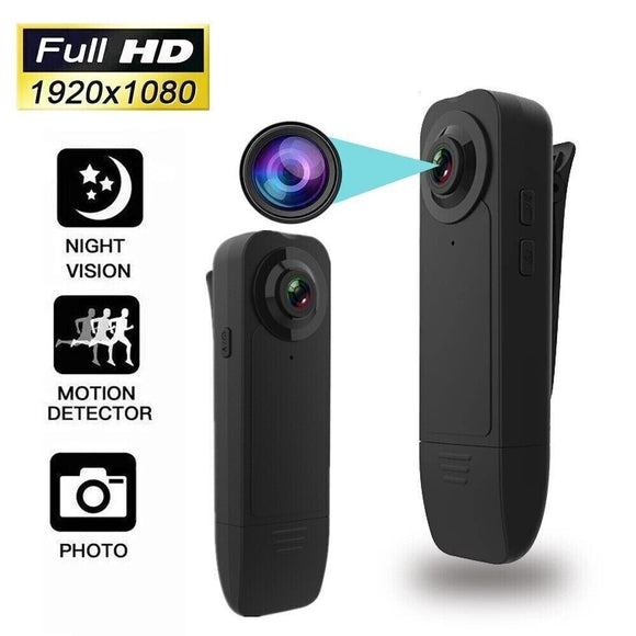 Wearable HD 1080P Min Camera Video Recorder with Night Vision Motion Body Camera