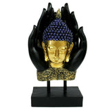 Buddha In Hand Ornament Figurine Home Decor Sculptures 31CM