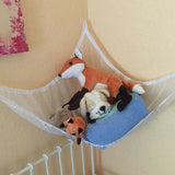 Soft Large Toy Hammock Mesh Net Bedroom Nursery Toys Storage Teddy Bear - White