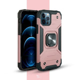 Cover Shockproof Case Magnetic Iphone Metal Ring Holder For IPhone 13 Pro Rose