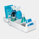 Youcopia Rollout Caddy under Sink Organizer, 8" Wide White 41.6-54.1x19.6CM