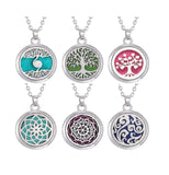 Aromatherapy Oil Diffuser Locket Pendant Necklace Perfume Essential Dog