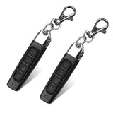 2x Universal 433MHZ Remote Control Garage Door Gate Car Cloning Wireless Key Fob
