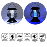 Solar Powered Mosquito Killer Lamp Fly Trap Zapper Bug Insect Garder Light