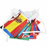 100 Countries String Bunting Flag International World Flags Bar Party Banner 25m - Multi