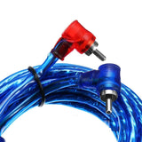 Car Amplifier Wiring Kit Audio Subwoofer Sub Power 1200W AMP RCA Cable AGU FUSE