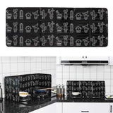 2x Kitchen Screen Cover Cooking Shield Splash Guard Frying Foil Anti Splatter