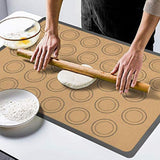 30 Cavities Macaron Baking Mat Non Stick Silicone Cake Macaroon Mould Pad Sheet