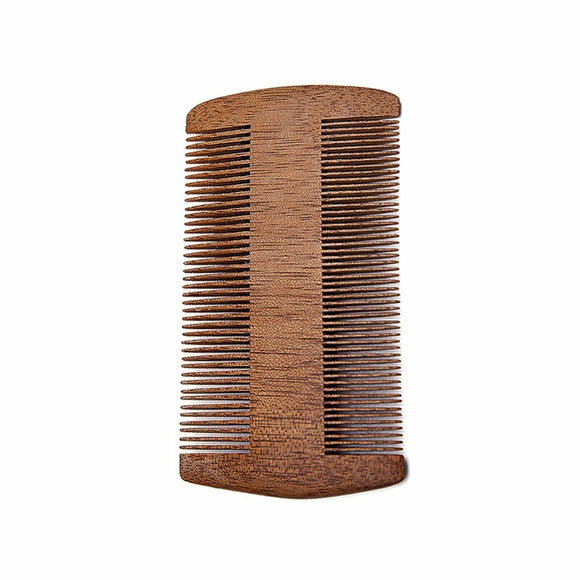 Men Handcrafted Wood Anti static Healthy Narrow Wide Teeth Massage Wooden Comb