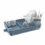 Joseph Joseph Expandable-Extend Dish Drying Rack Cutlery Drainer Drain Tray Sky