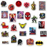 50pcs Marvel Superhero Stickers Vinyl Decal Car Skateboard Waterproof Pack1