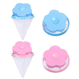 4x Washing Machine Filter Bag Floating Lint Hair Catcher Mesh Pouch Laundry Tool
