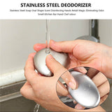 Stainless Steel Soap Magic Cleaner Odor Stink Remover Fish Smell Garlic Seafood