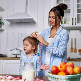 1x Braided Ponytail 40cm Hair Band Kids Braiding Hair Extensions Yellow