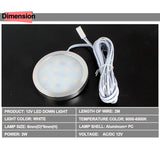 4x 12V LED Down Light Cabin Ceiling Lamp Caravan Camper Trailer Car Cool White
